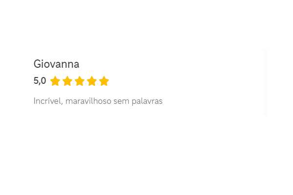 Giovanna - Depoimentos